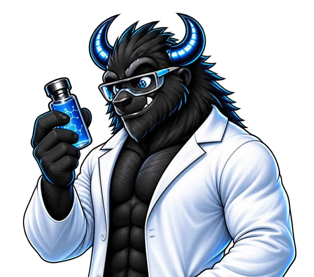 Peptide Monsters mascot